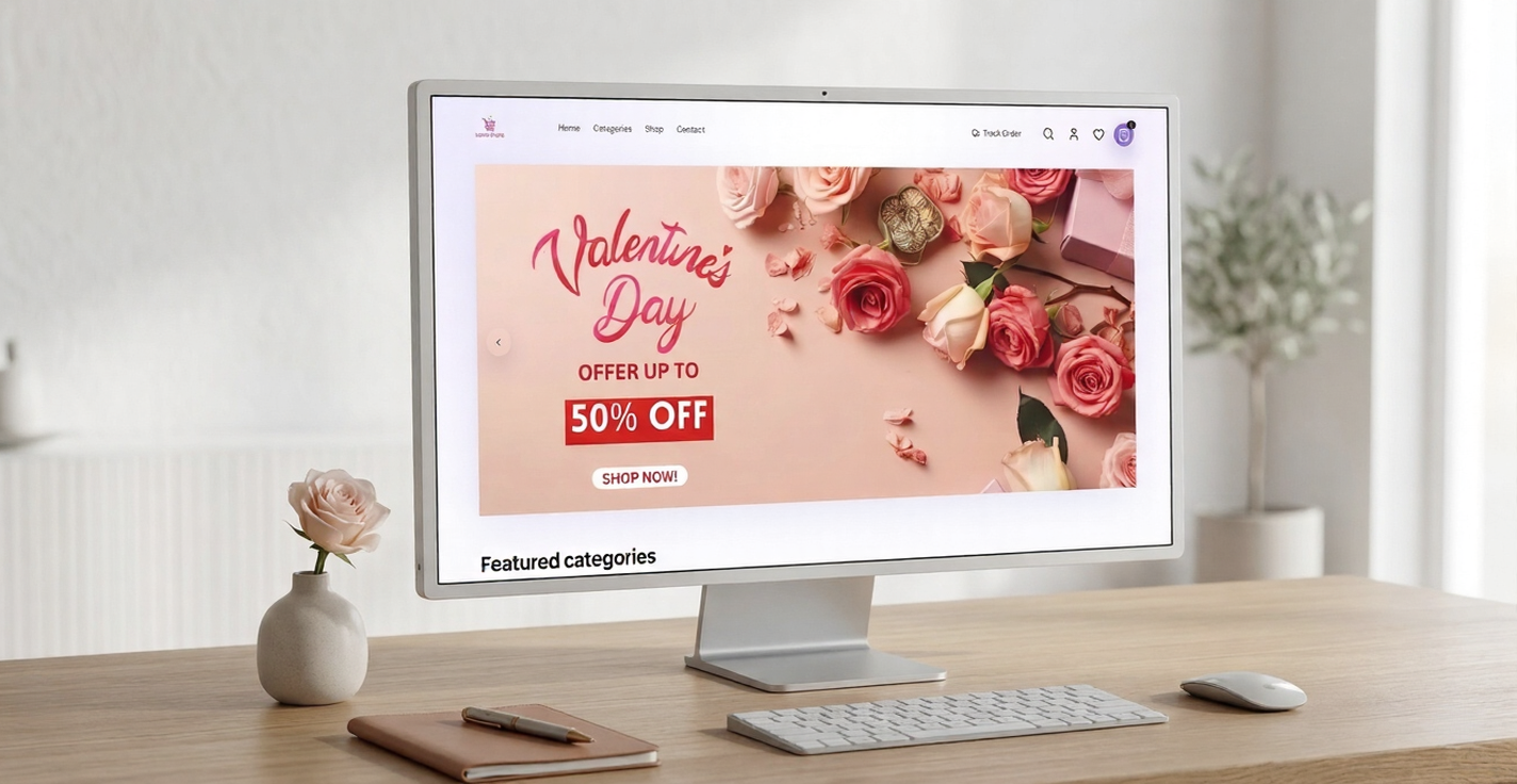 Minimal product-first storefront